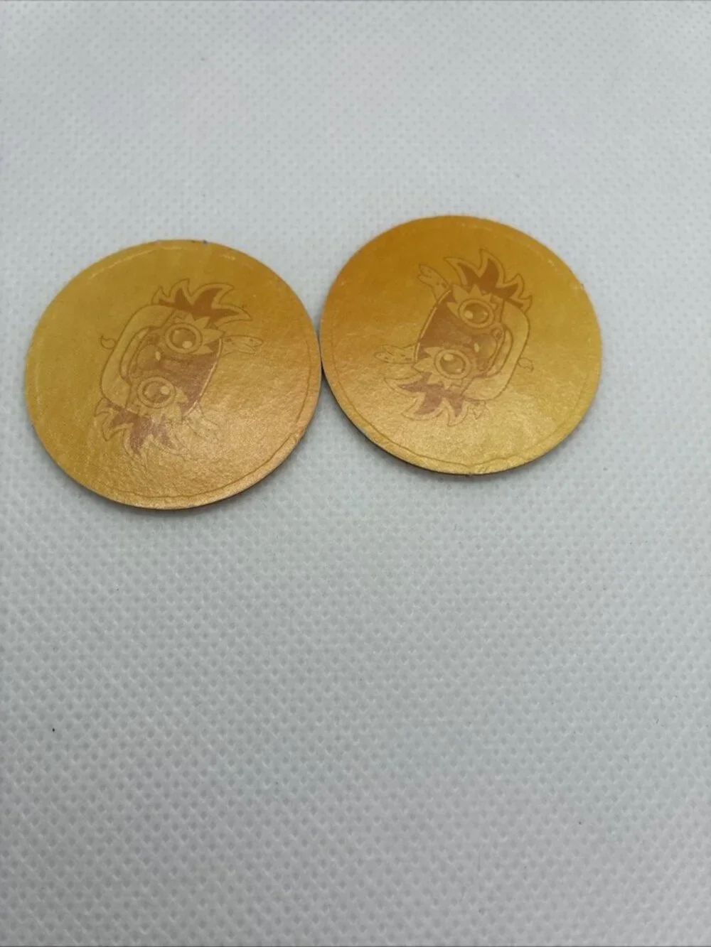 Ni Hao Kai Lan Dragon Boat Race Game 2 Golden Coin Tokens Replacement Parts